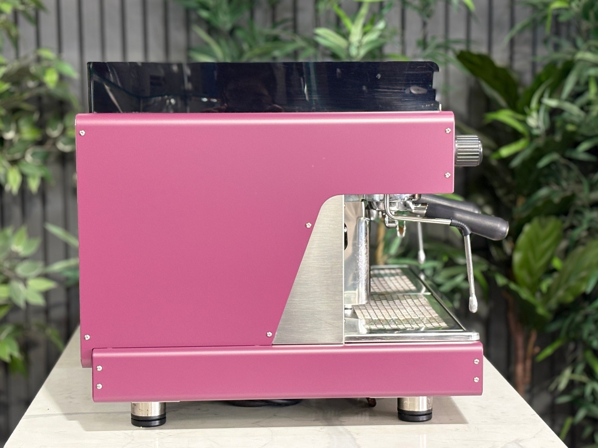Wega Pegaso EVD Deep - 2 Group Commercial Espresso Machine - Pink