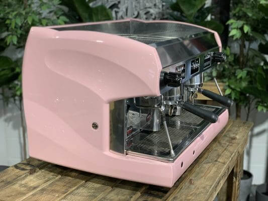 Wega Polaris Baby - 2 Group Commercial Espresso Machine - Pink
