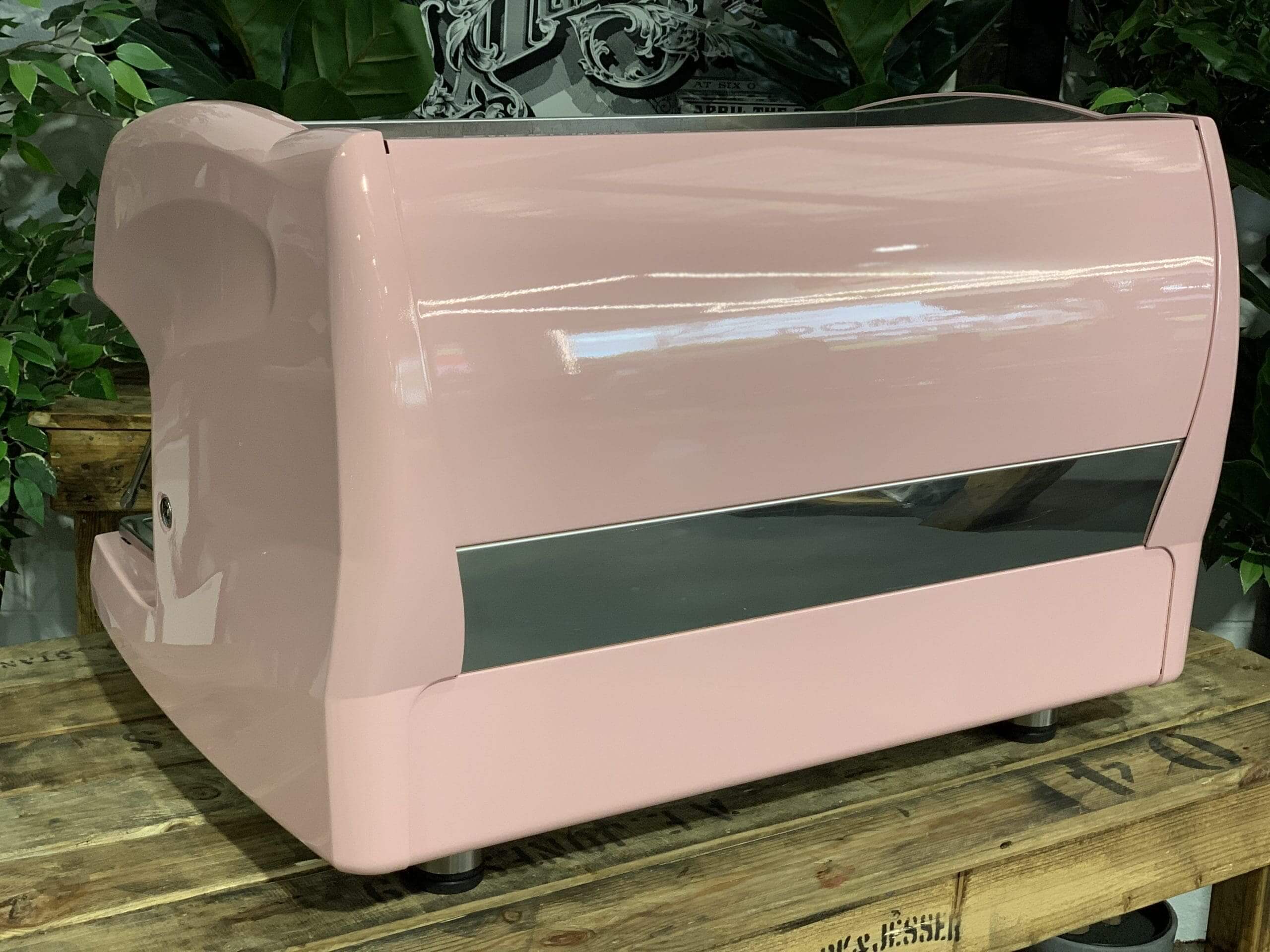 Wega Polaris Baby - 2 Group Commercial Espresso Machine - Pink
