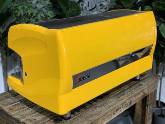 Wega Polaris - 3 Group Commercial Espresso Machine - Yellow