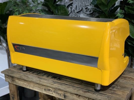 Wega Polaris - 3 Group Commercial Espresso Machine - Yellow