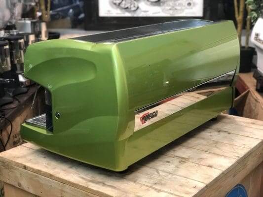 Wega Polaris Metallic - 3 Group Commercial Espresso Machine - Green