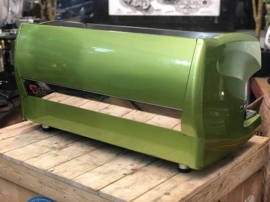 Wega Polaris Metallic - 3 Group Commercial Espresso Machine - Green