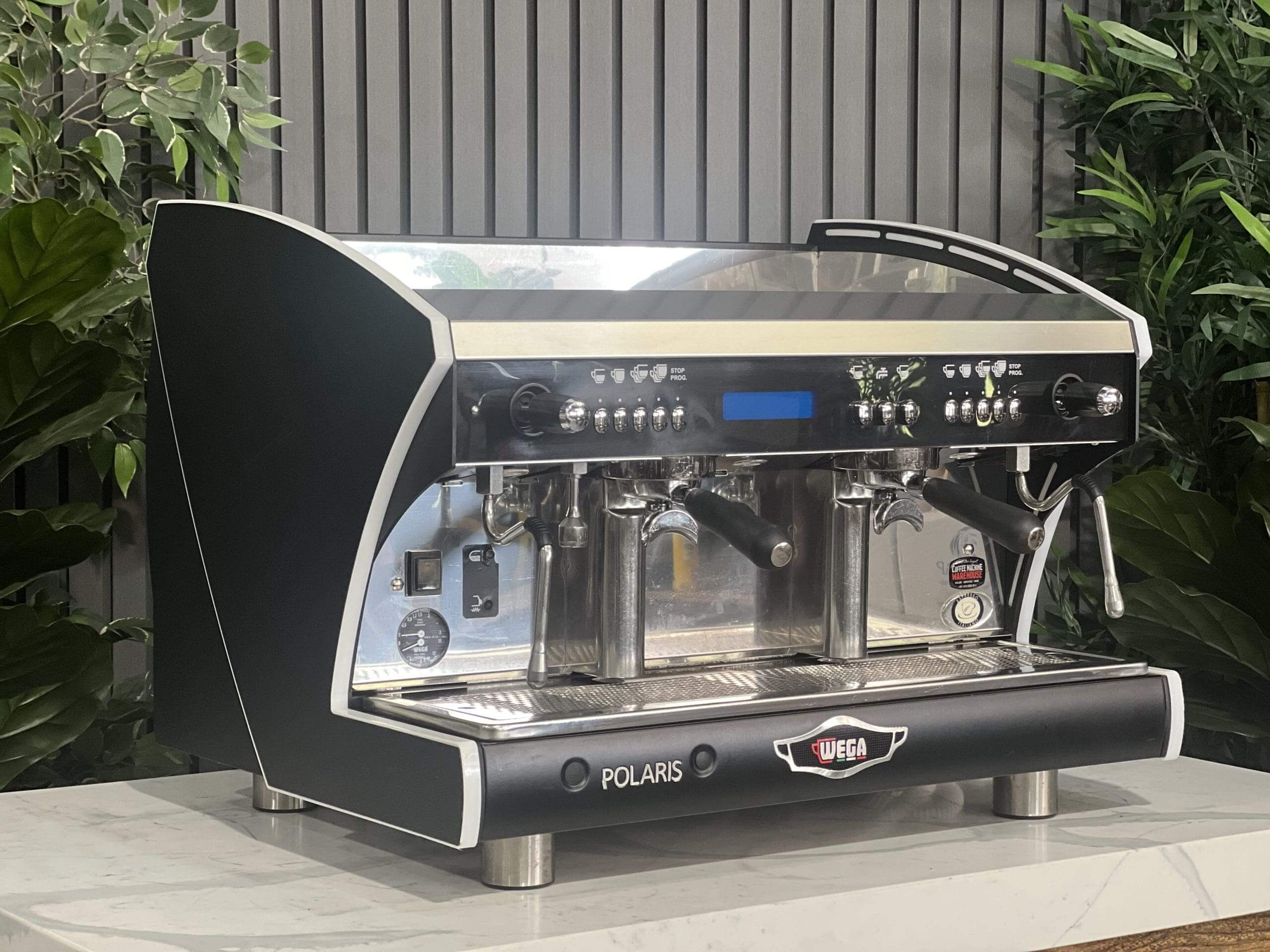 Wega Polaris Tron - 2 Group Commercial Espresso Machine - Black