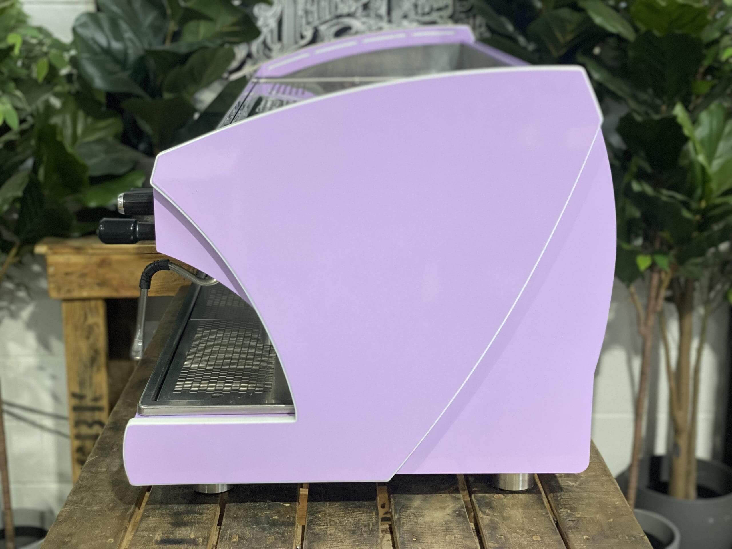 Wega Polaris Tron - 3 Group Commercial Espresso Machine - Lilac