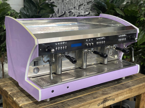 Wega Polaris Tron - 3 Group Commercial Espresso Machine - Lilac