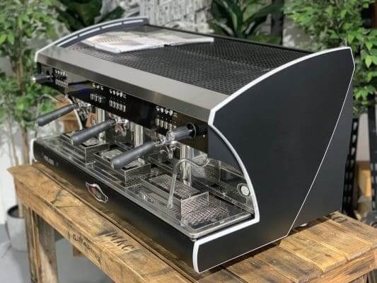 Wega Polaris Tron - 3 Group Commercial Espresso Machine - Black