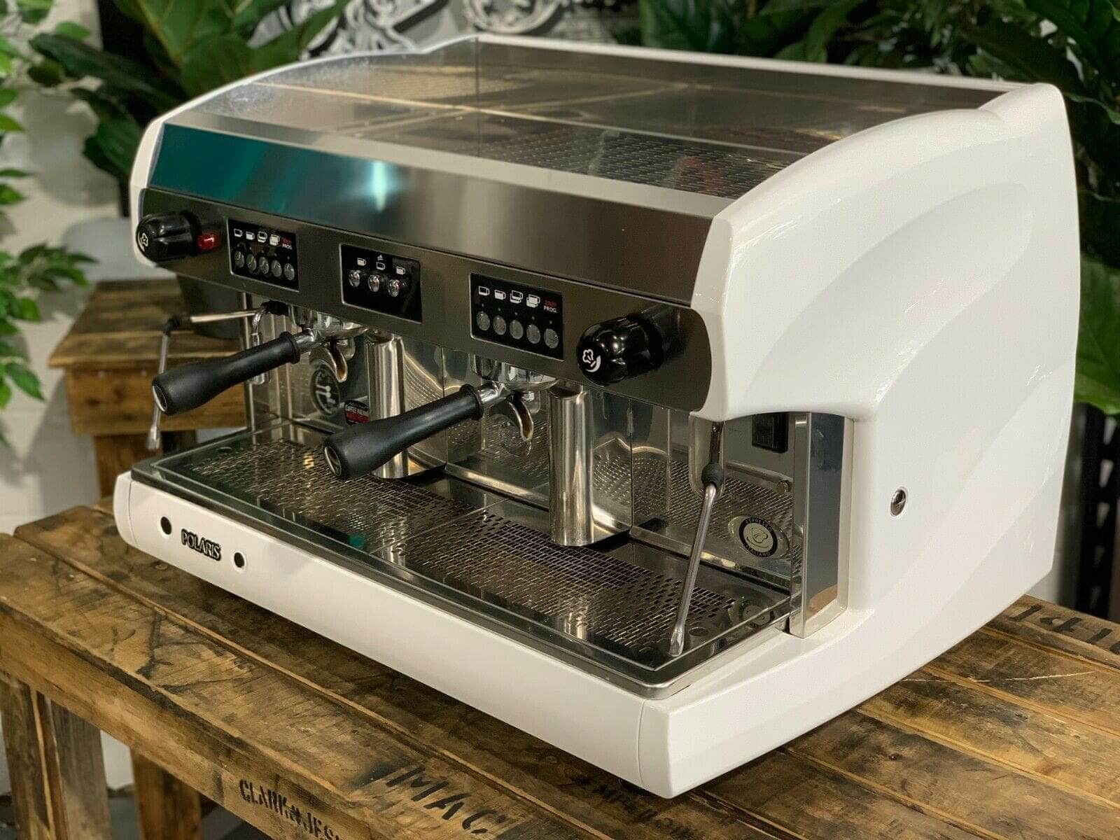 Wega Polaris - 2 Group Commercial Espresso Machine - White