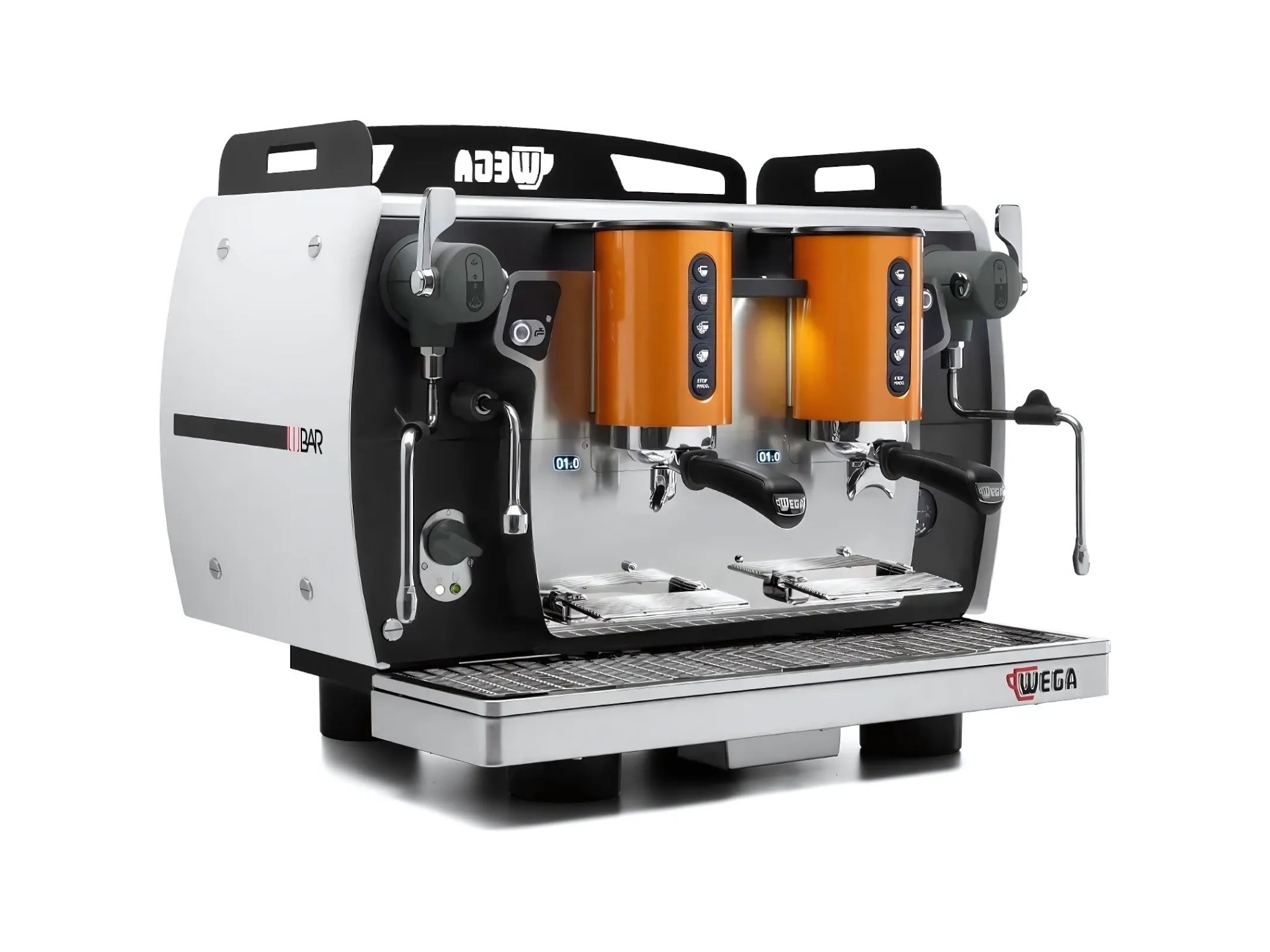 Wega W Bar Pro - 2 Group Commercial Espresso Machine - White