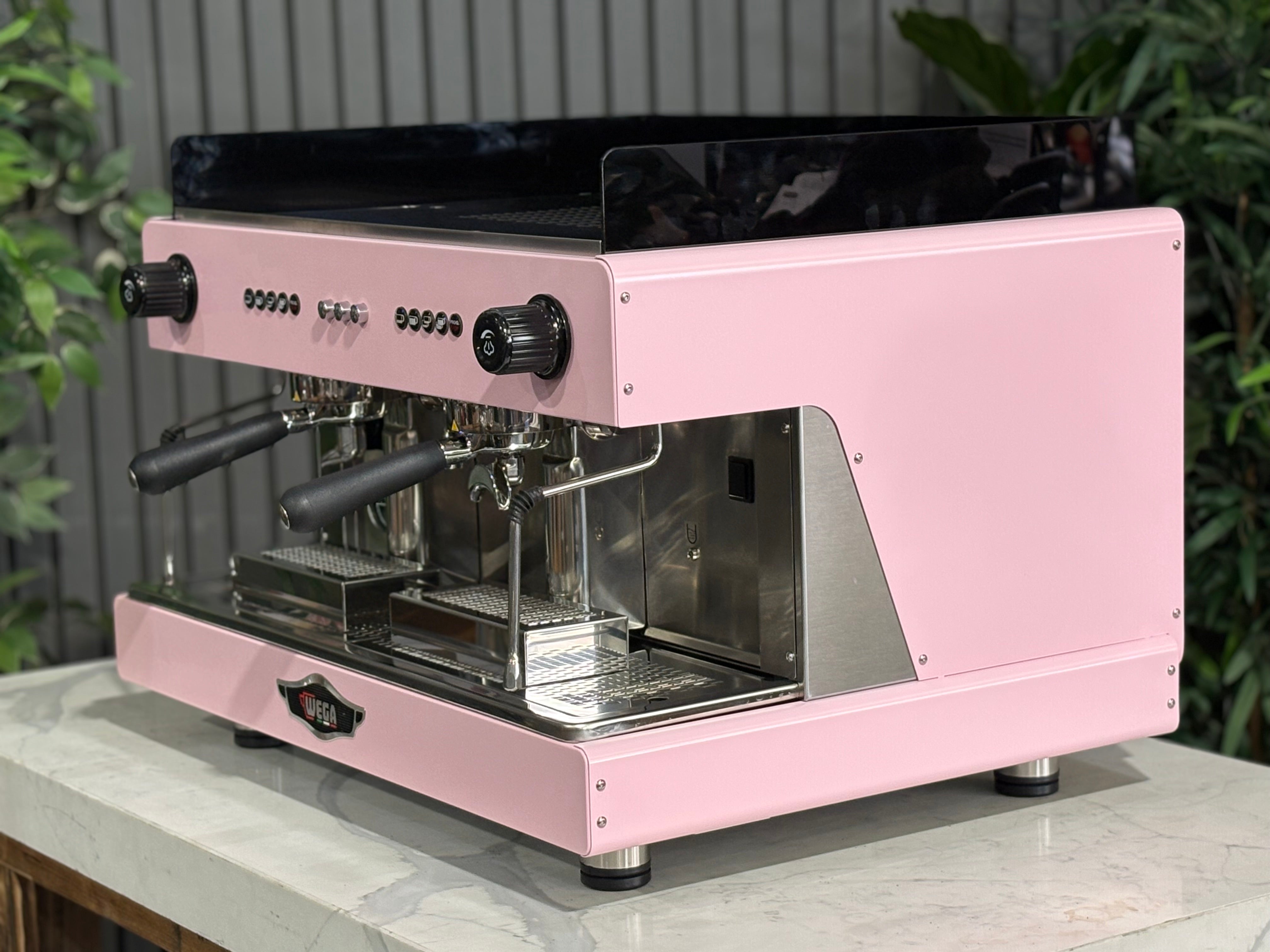Wega Pegaso EVD - 2 Group Commercial Espresso Machine - Pink Lily