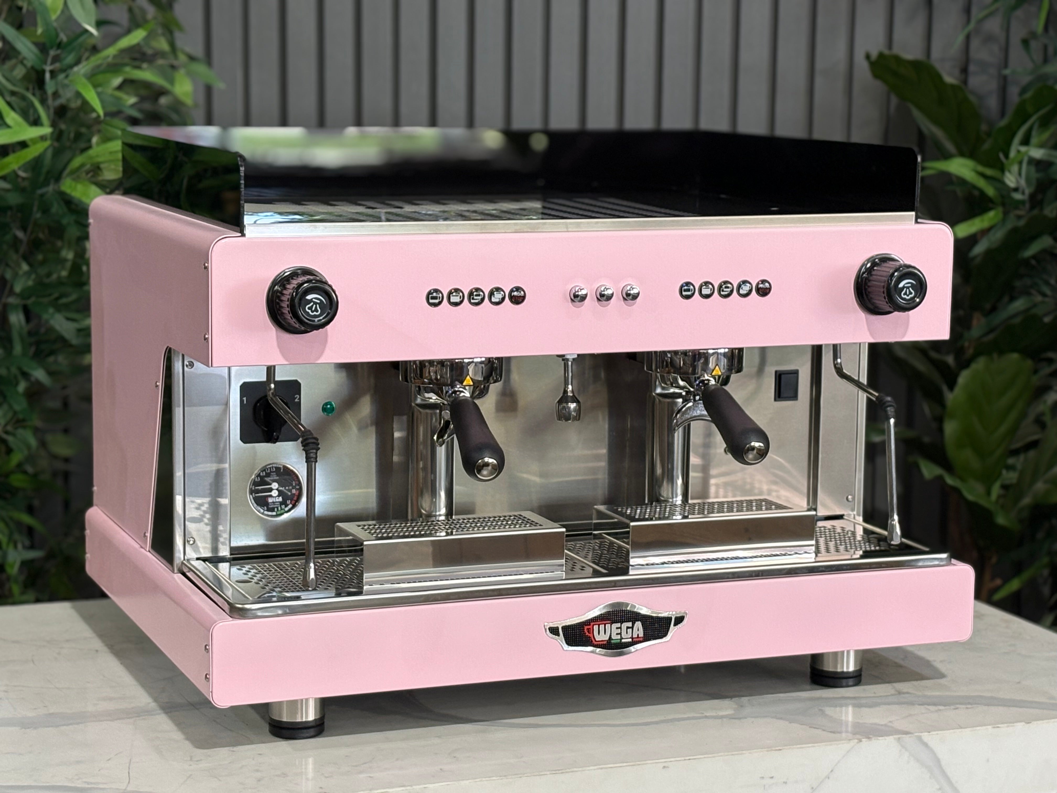 Wega Pegaso EVD - 2 Group Commercial Espresso Machine - Pink Lily