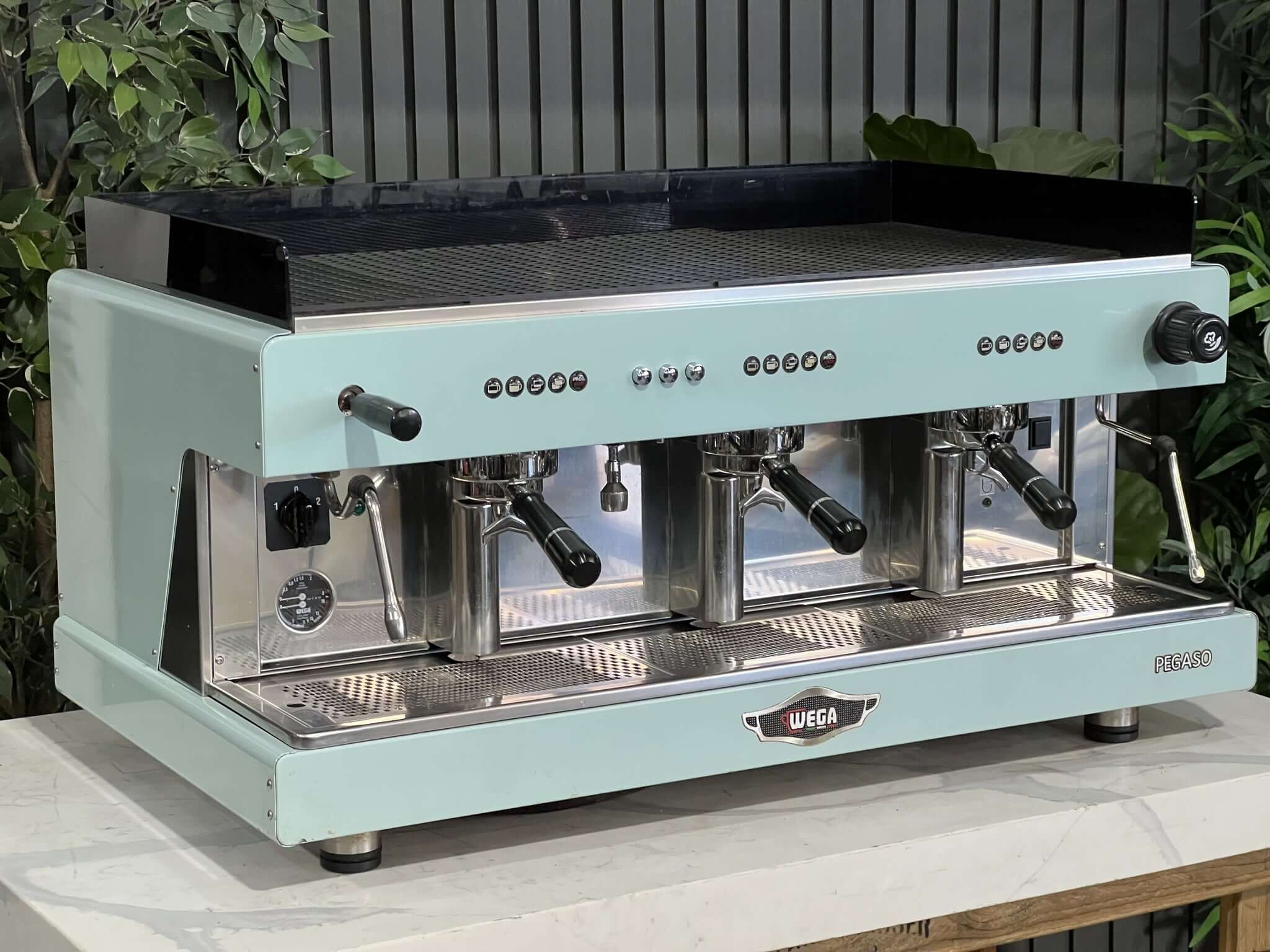 Wega Pegaso - 3 Group Commercial Espresso Machine - Aqua