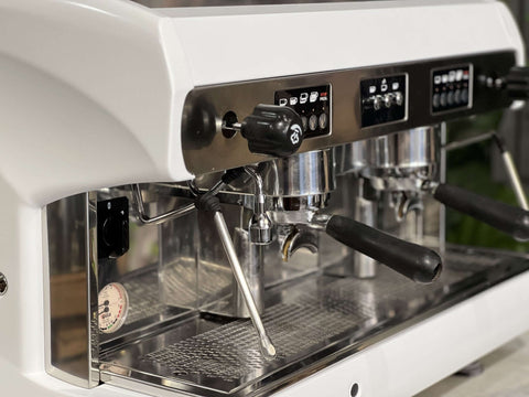 Wega Polaris Low Cup - 2 Group Commercial Espresso Machine - White