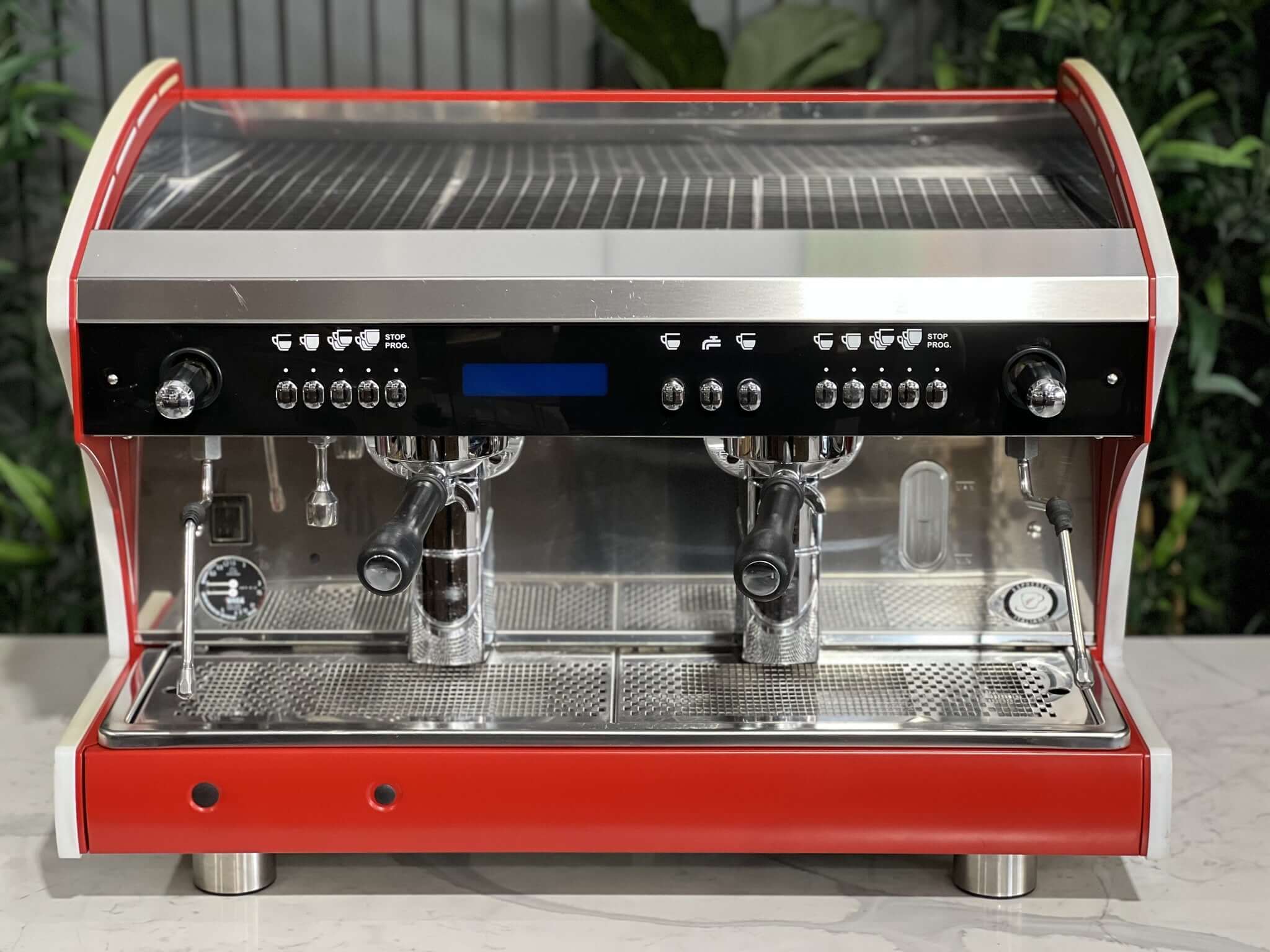 Wega Polaris Tron - 2 Group Commercial Espresso Machine - Red