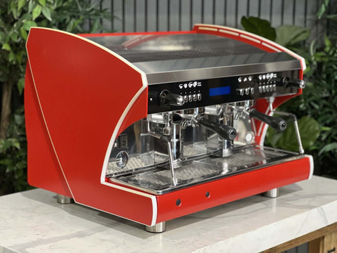 Wega Polaris Tron - 2 Group Commercial Espresso Machine - Red