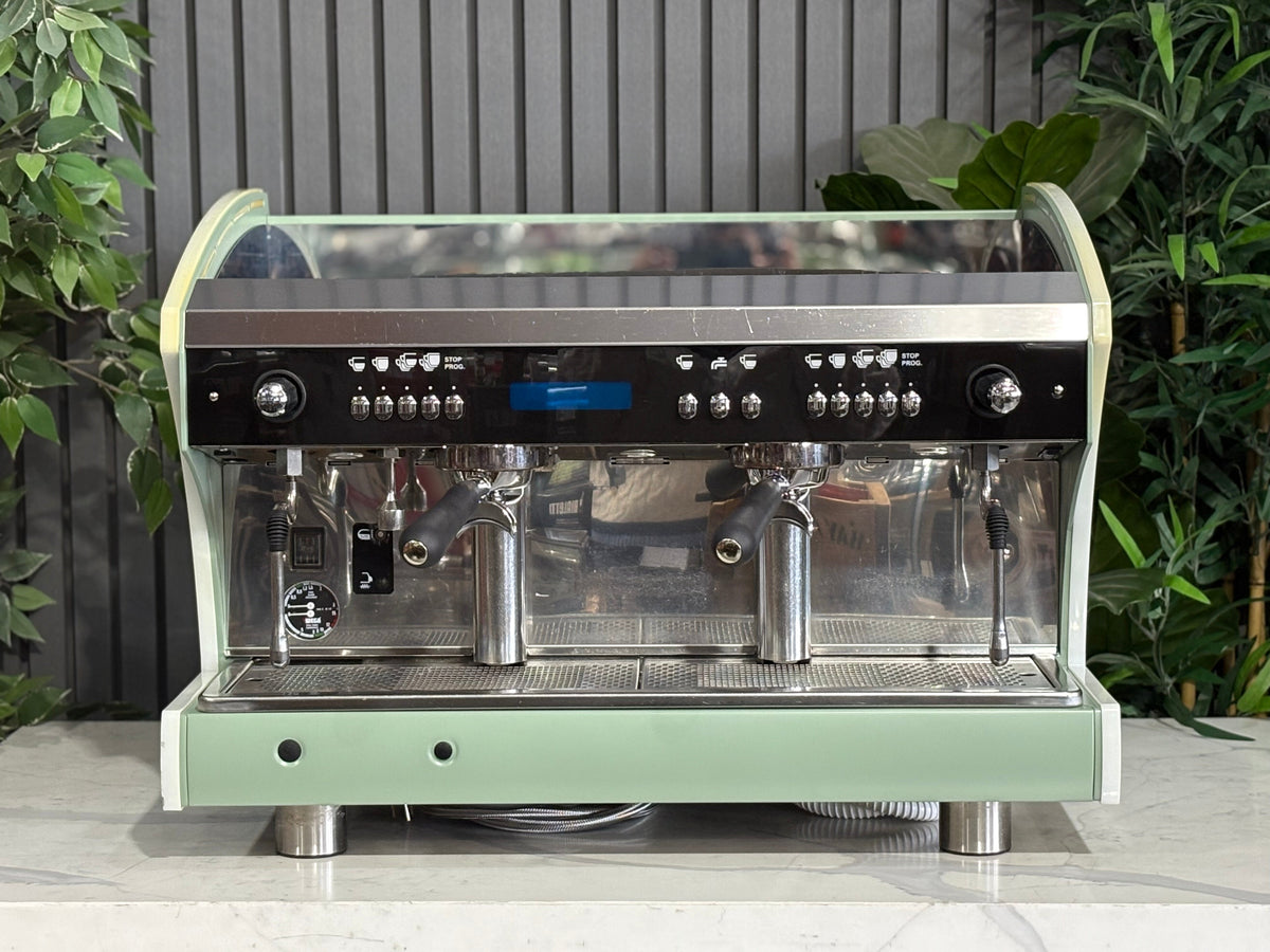 Wega Polaris Tron - - 2 Group Commercial Espresso Machine - Commercial - Sage Green