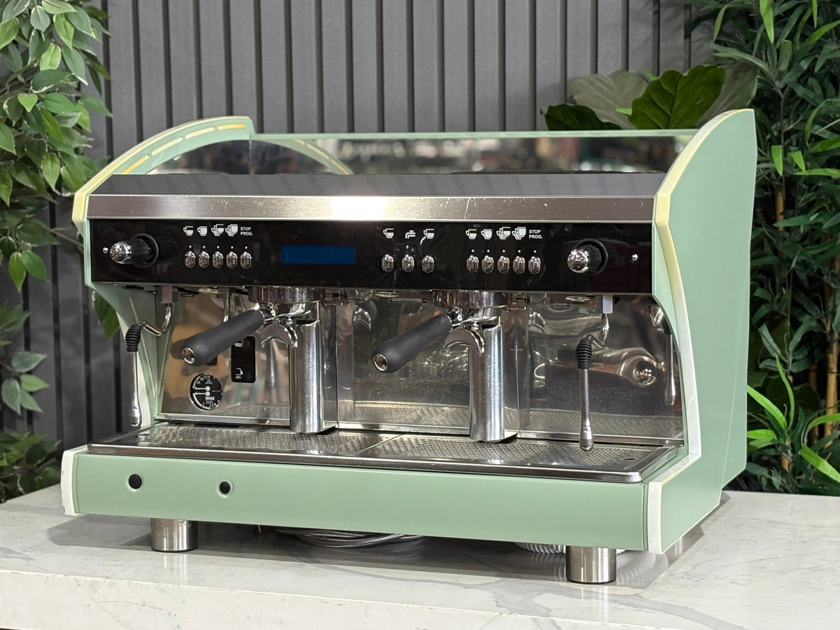 Wega Polaris Tron - - 2 Group Commercial Espresso Machine - Commercial - Sage Green