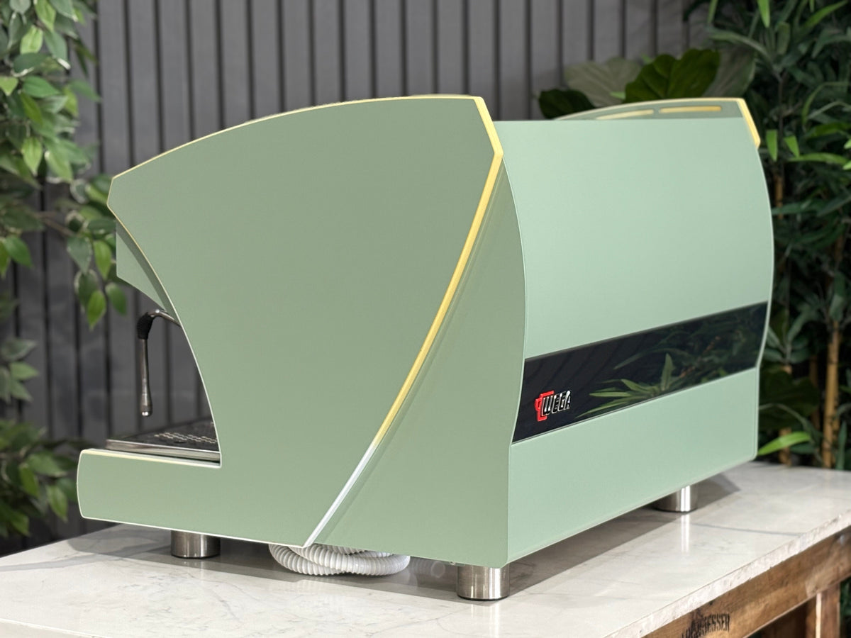 Wega Polaris Tron - - 2 Group Commercial Espresso Machine - Commercial - Sage Green