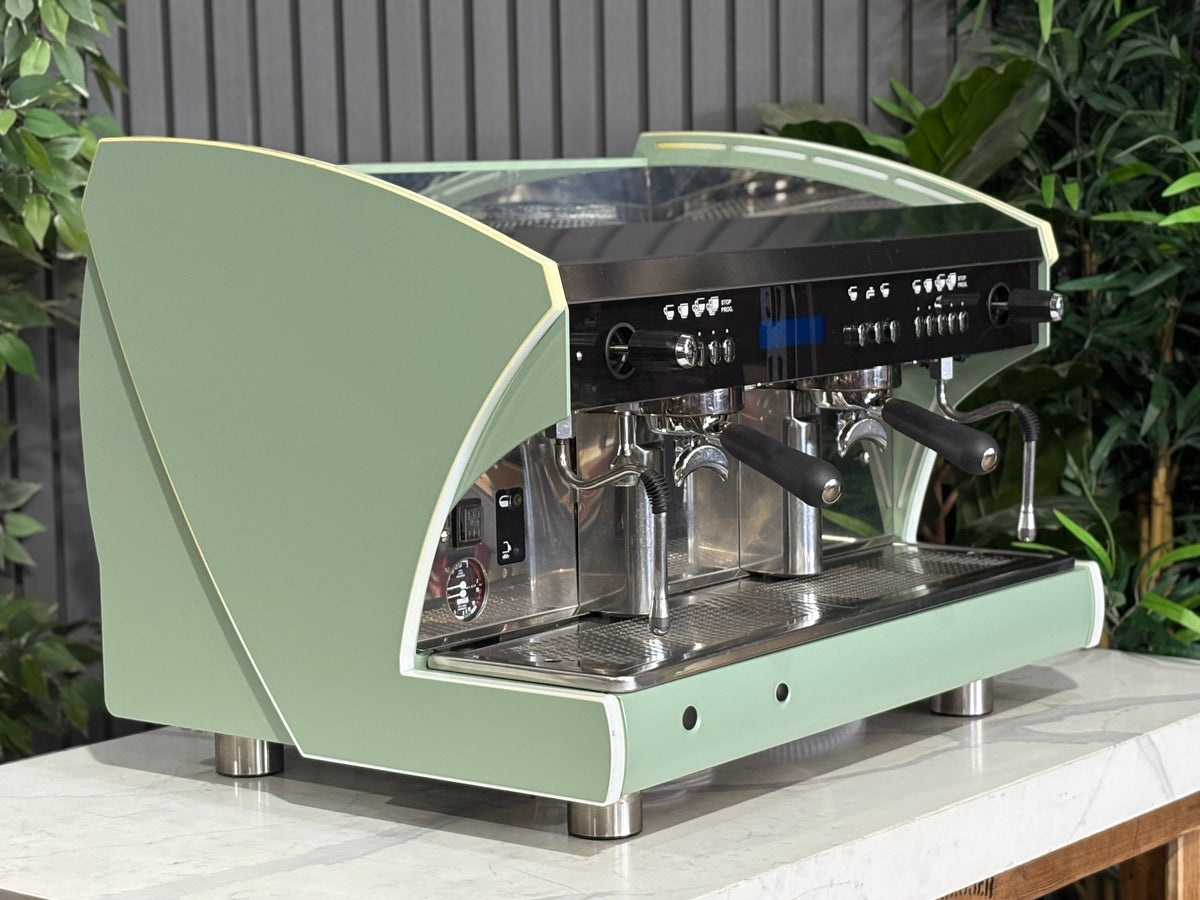 Wega Polaris Tron - - 2 Group Commercial Espresso Machine - Commercial - Sage Green