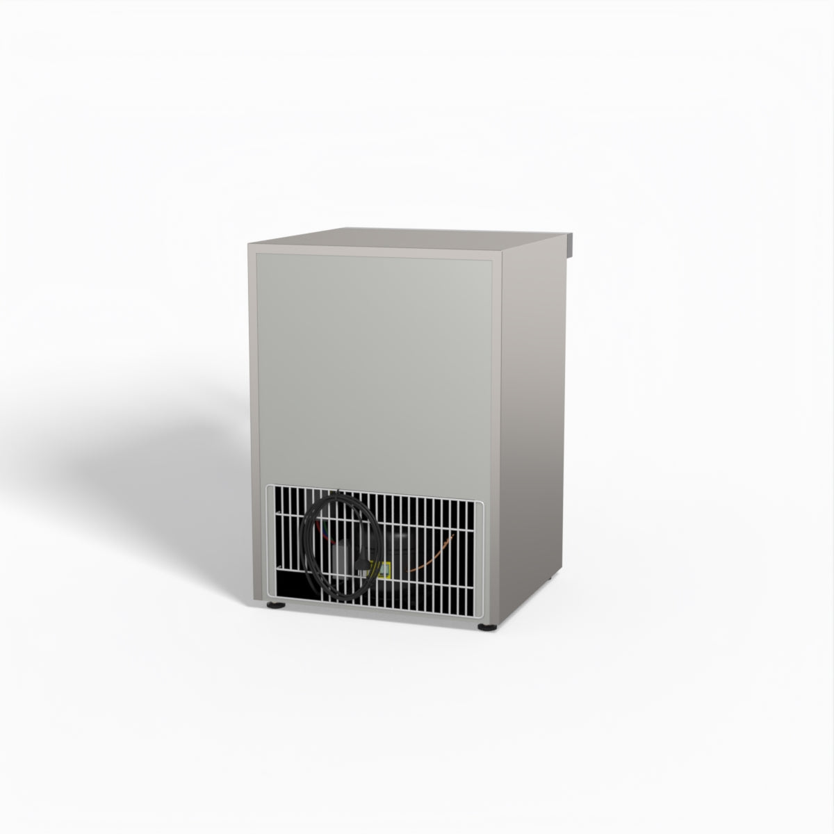 FED-X Thermaster Stainless Steel Upright Static Display Freezer XF200SG