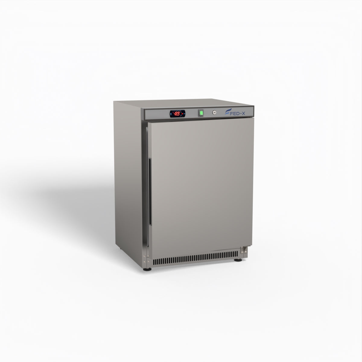 FED-X Thermaster Stainless Steel Uprighht Static Freezer XF200SS
