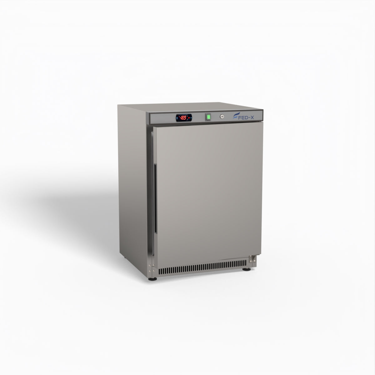 FED-X Thermaster Stainless Steel Uprighht Static Freezer XF200SS