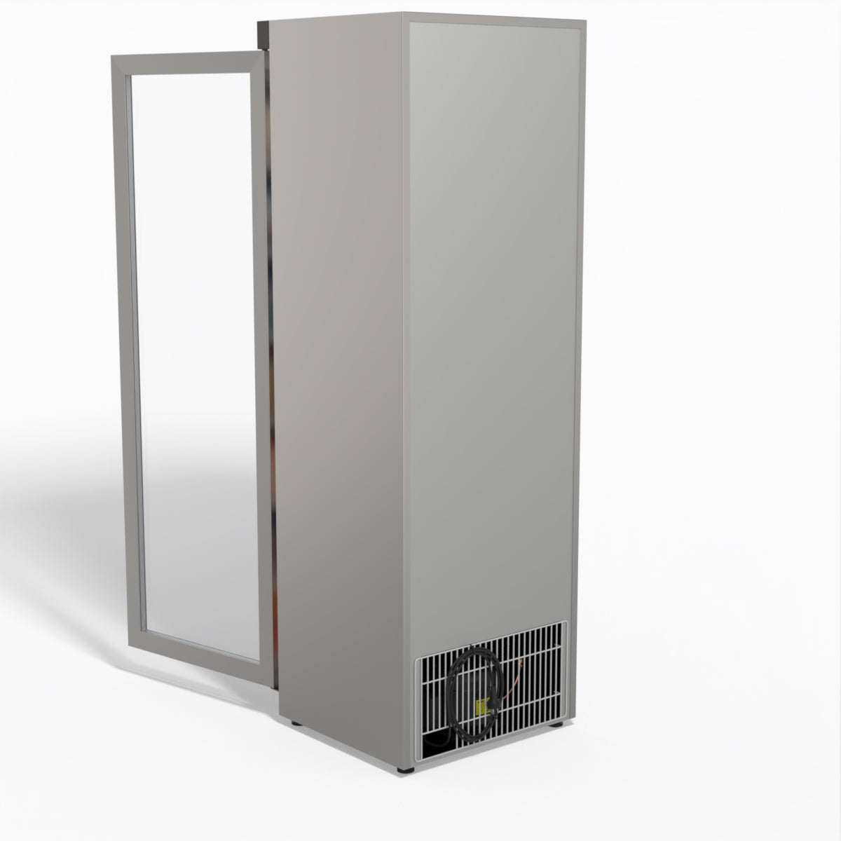 FED-X Thermaster Stainless Steel Upright Static Display Freezer XF400SG