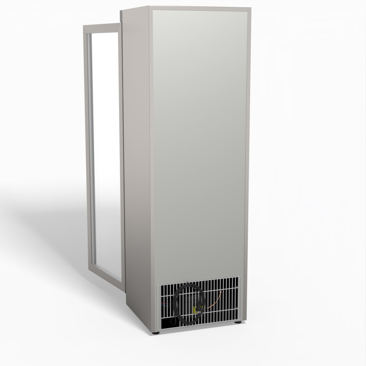 FED-X Thermaster Stainless Steel Upright Static Display Freezer XF400SG