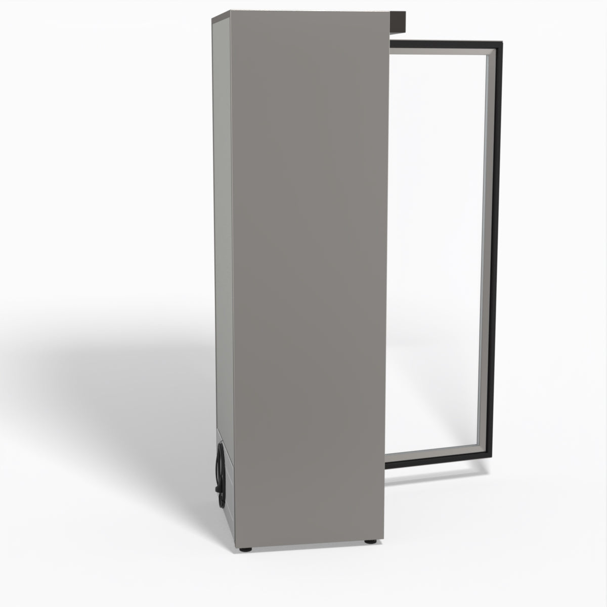 FED-X Thermaster Stainless Steel Upright Static Display Freezer XF400SG