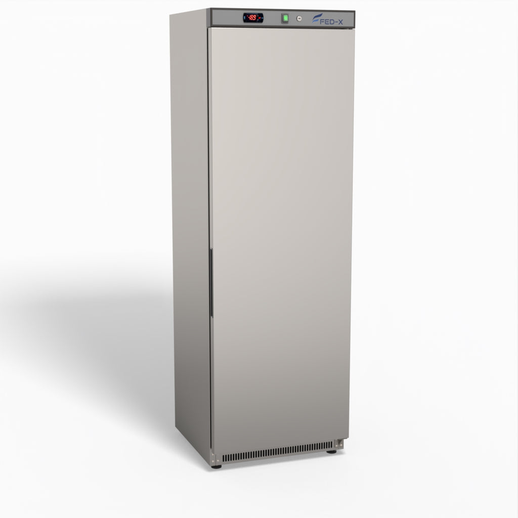 FED-X Thermaster Stainless Steel Upright Static Freezer XF400SS