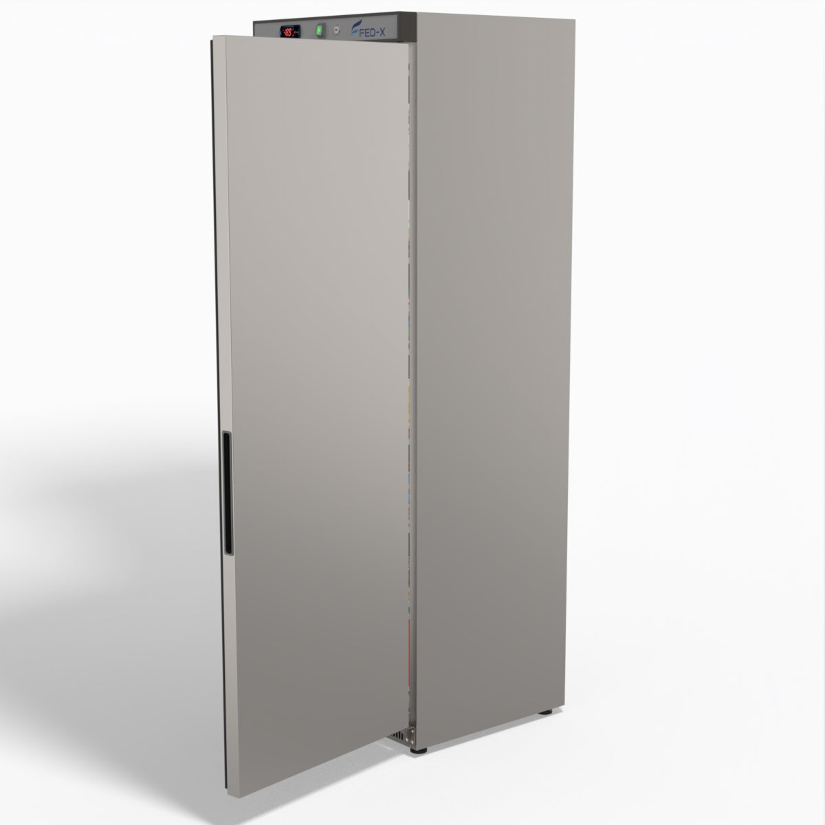 FED-X Thermaster Stainless Steel Upright Static Freezer XF400SS