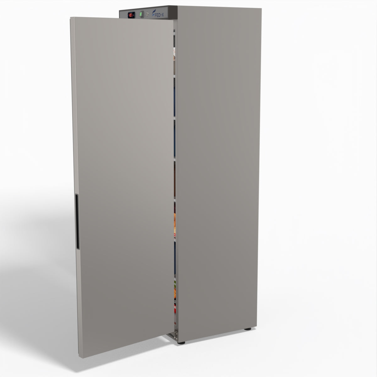 FED-X Thermaster Stainless Steel Upright Static Freezer XF400SS