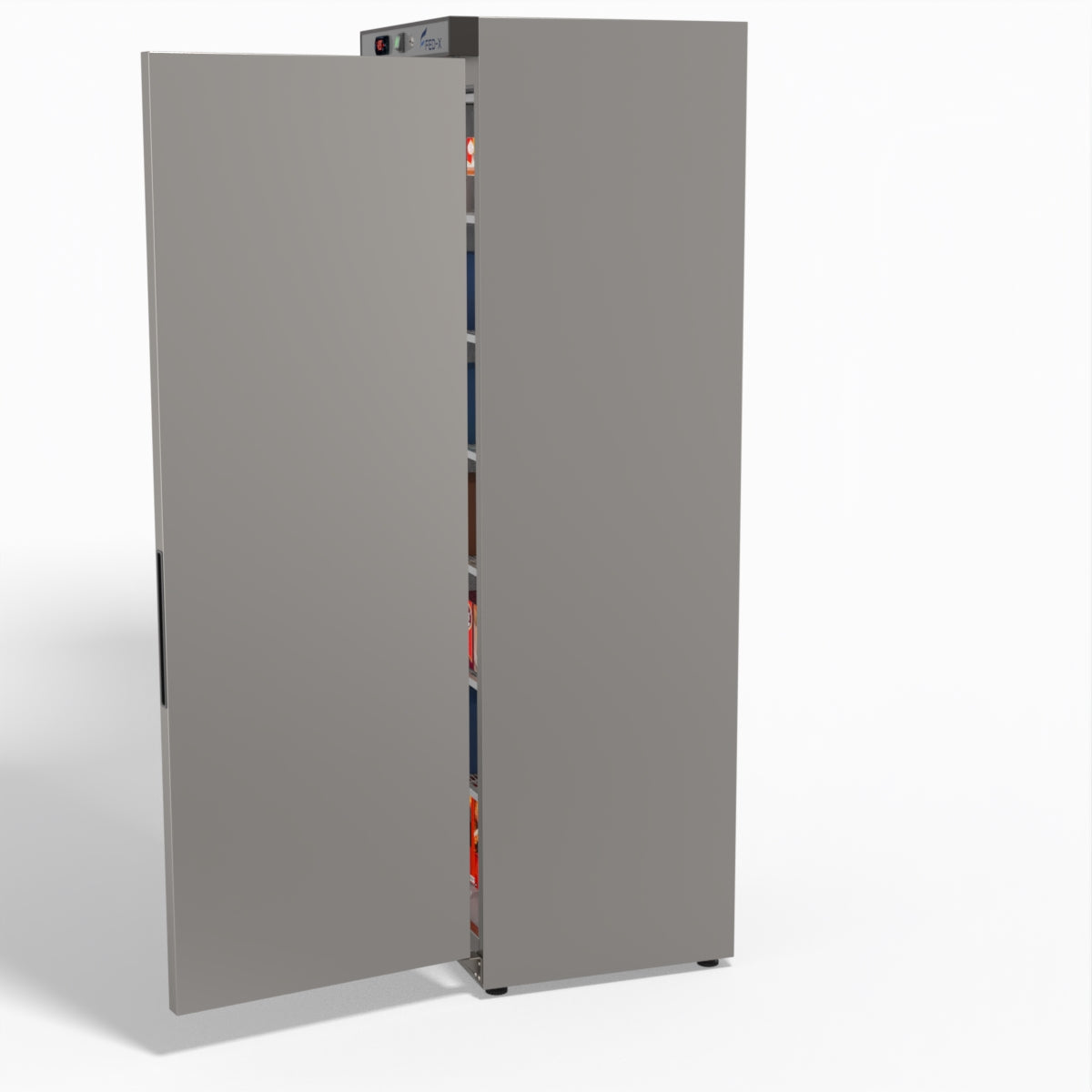 FED-X Thermaster Stainless Steel Upright Static Freezer XF400SS