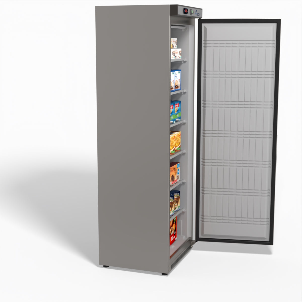 FED-X Thermaster Stainless Steel Upright Static Freezer XF400SS