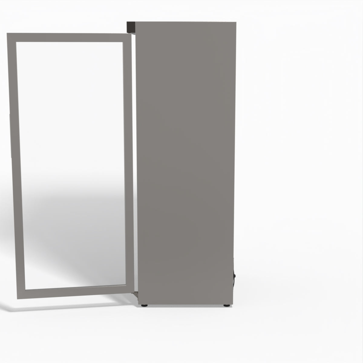 FED-X Thermaster Stainless Steel Upright Static Display Freezer XF600SG