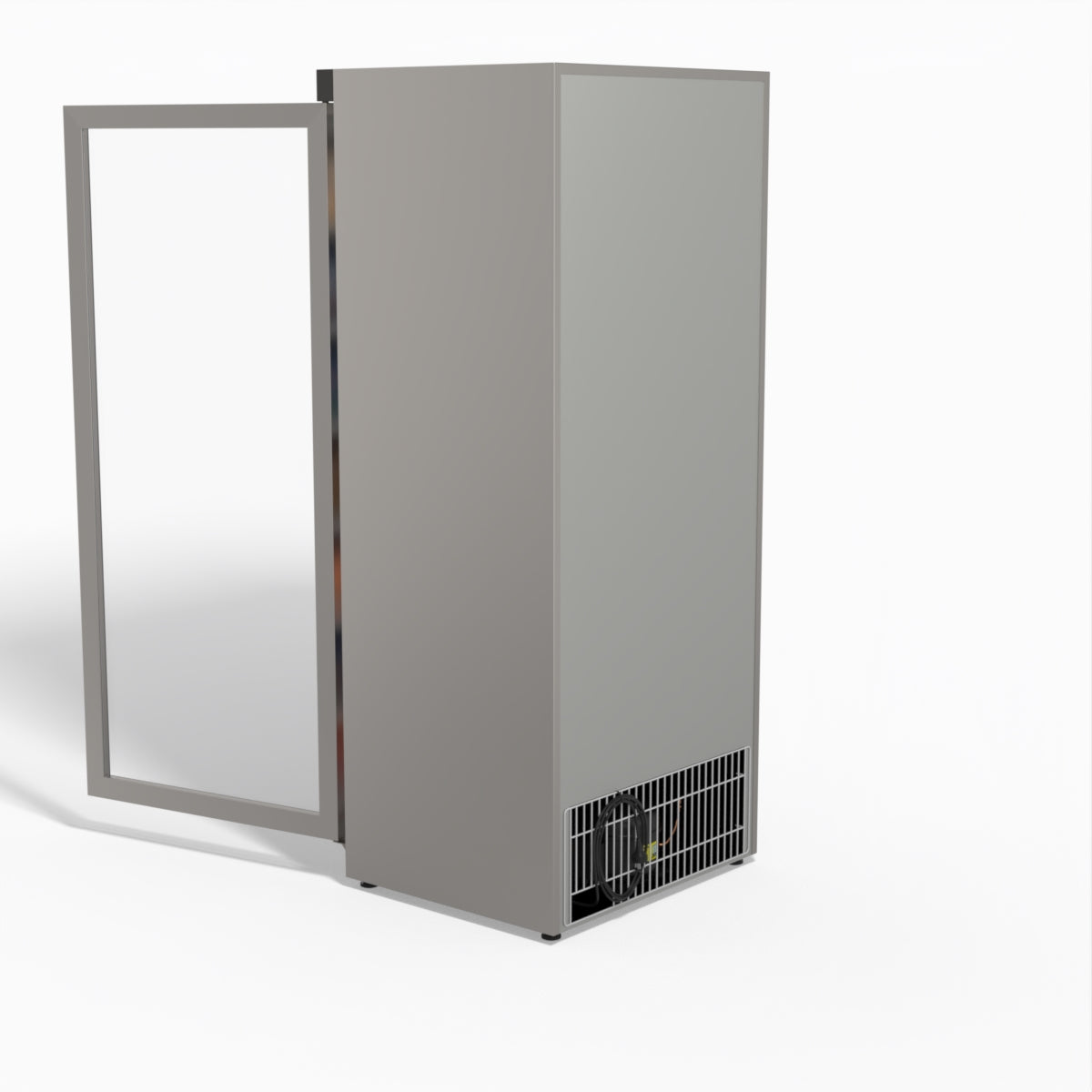 FED-X Thermaster Stainless Steel Upright Static Display Freezer XF600SG