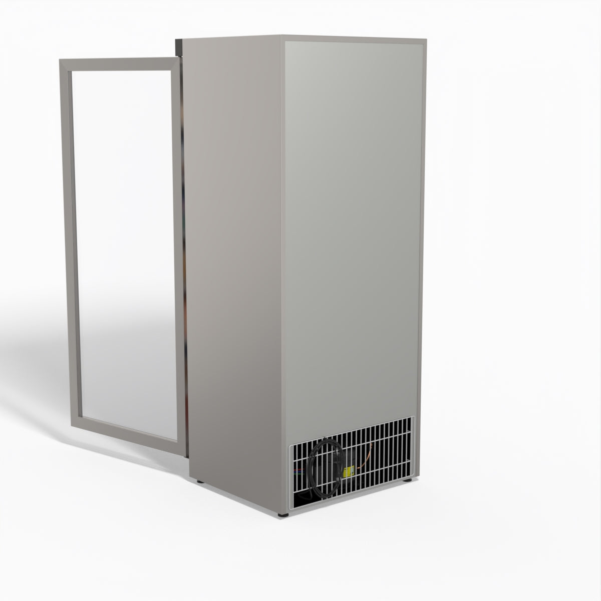 FED-X Thermaster Stainless Steel Upright Static Display Freezer XF600SG