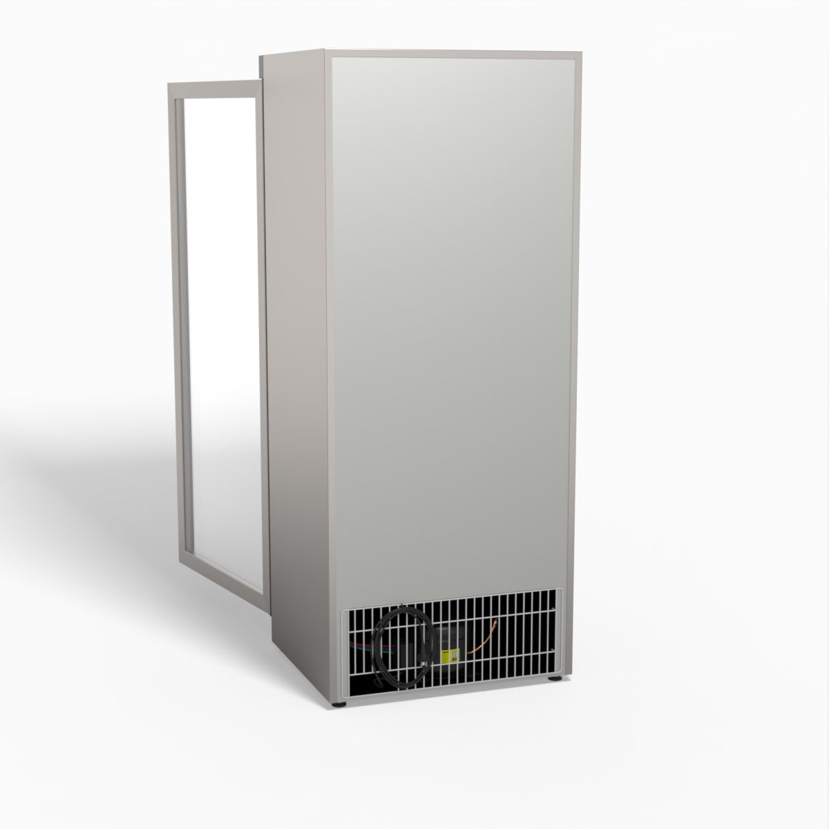 FED-X Thermaster Stainless Steel Upright Static Display Freezer XF600SG