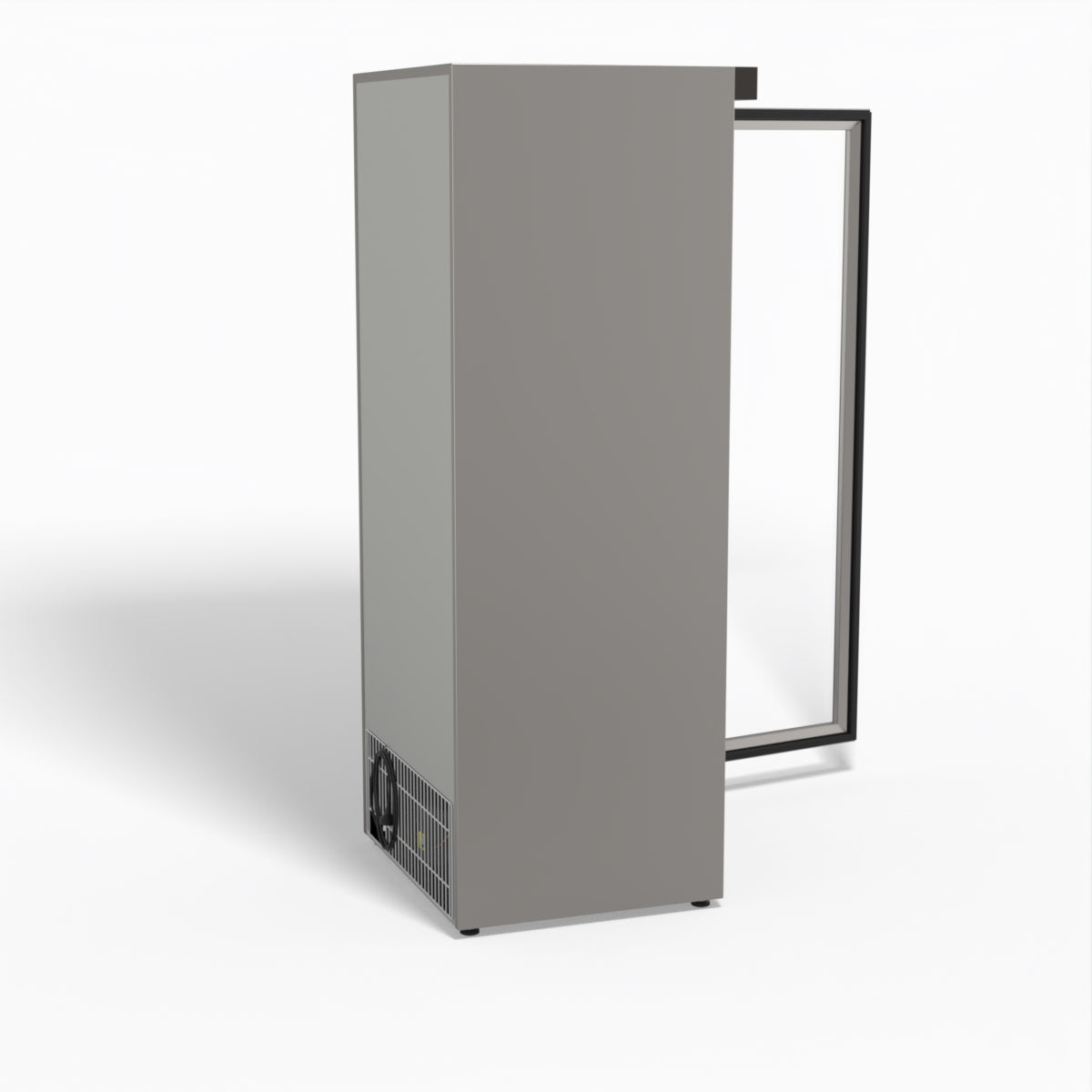 FED-X Thermaster Stainless Steel Upright Static Display Freezer XF600SG