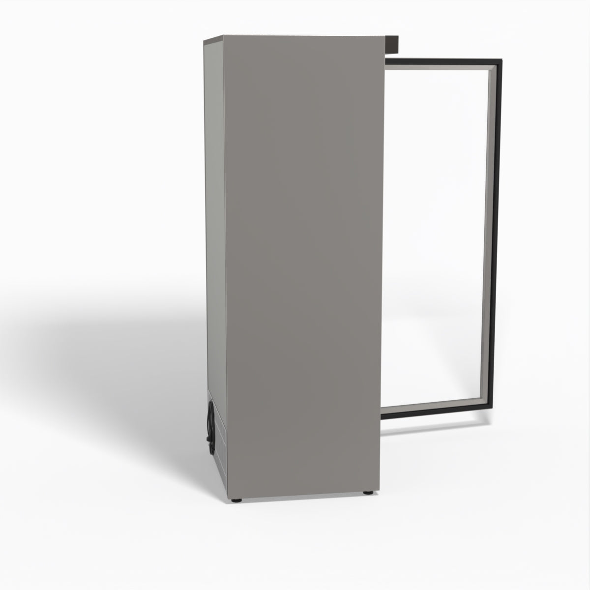 FED-X Thermaster Stainless Steel Upright Static Display Freezer XF600SG