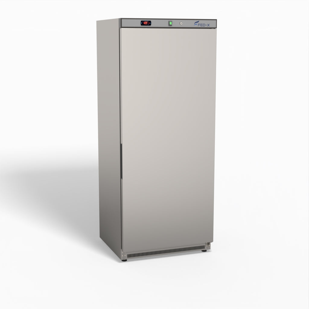 FED-X Thermaster Stainless Steel Uprighht Static Freezer XF600SS
