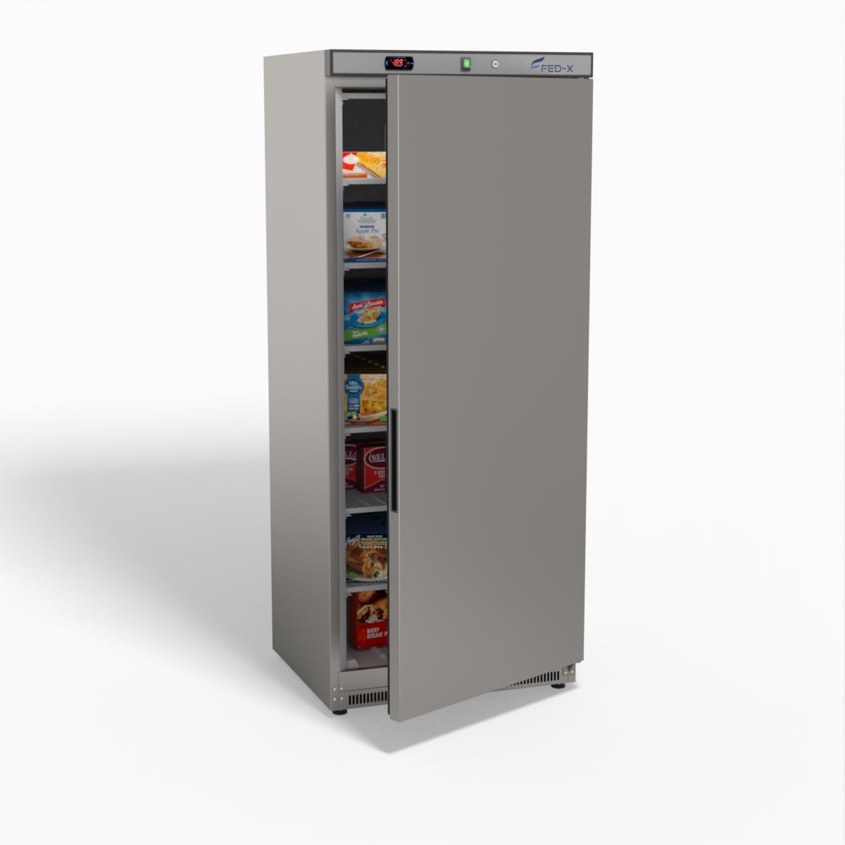 FED-X Thermaster Stainless Steel Uprighht Static Freezer XF600SS