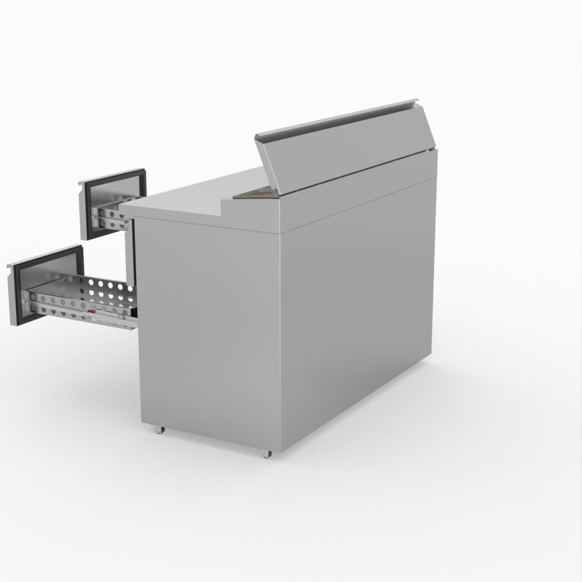 FED-X Six Drawer Salad Prep Fridge XGNS1300D-6D