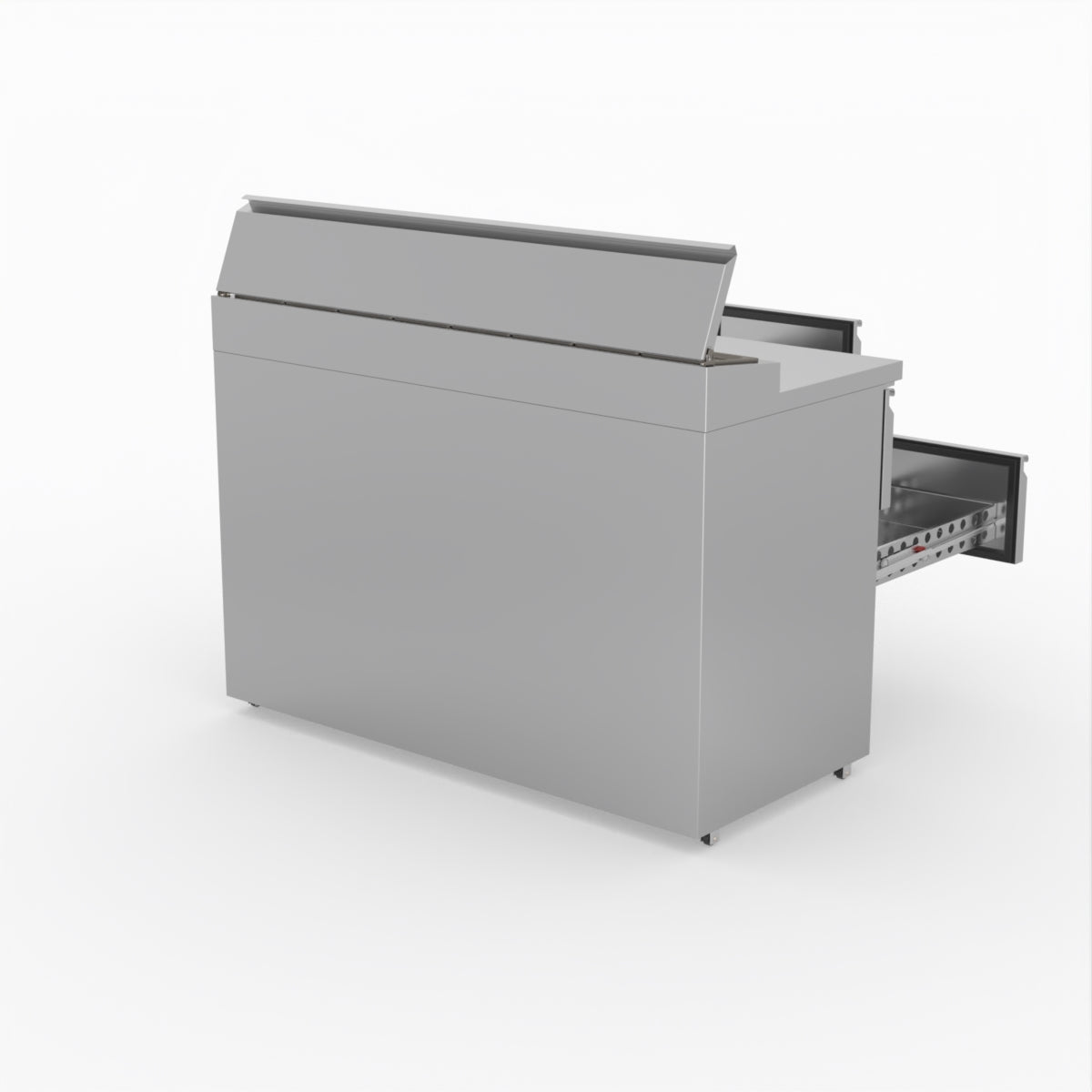 FED-X Six Drawer Salad Prep Fridge XGNS1300D-6D
