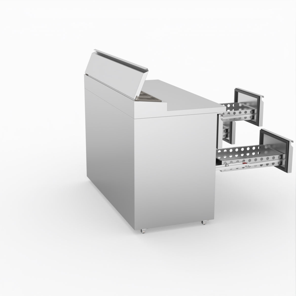 FED-X Six Drawer Salad Prep Fridge XGNS1300D-6D