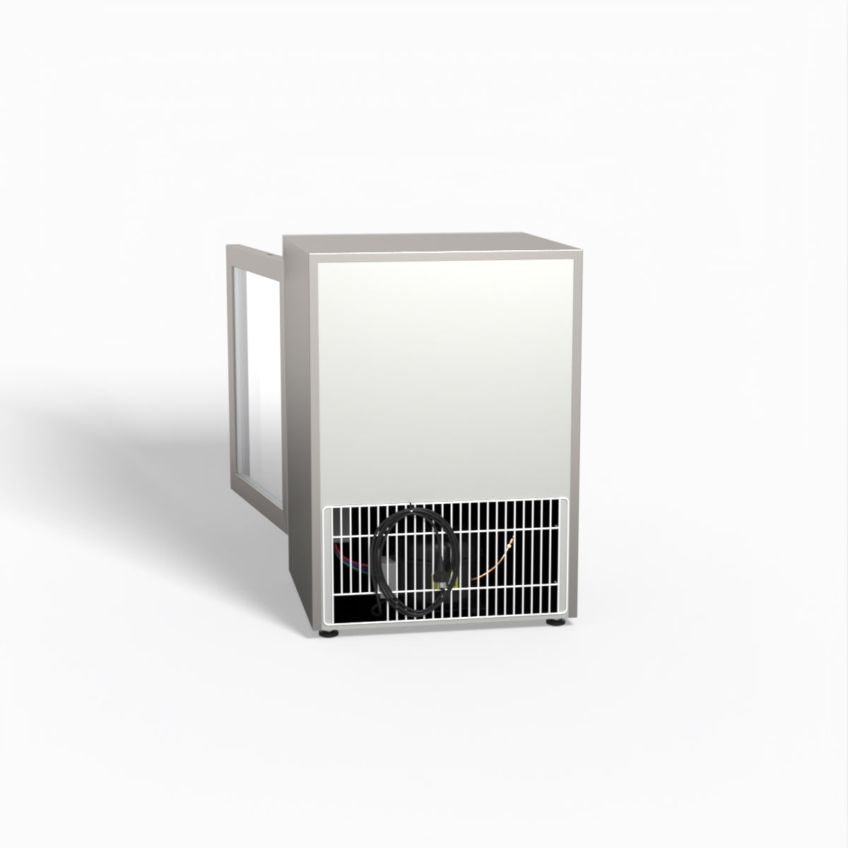 FED-X Thermaster Stainless Steel Upright Static Display Fridge XR200SG