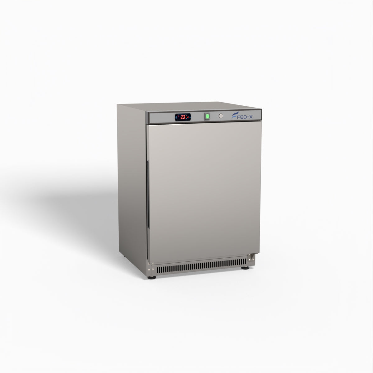 FED-X Thermaster Stainless Steel Upright Static Fridge XR200SS