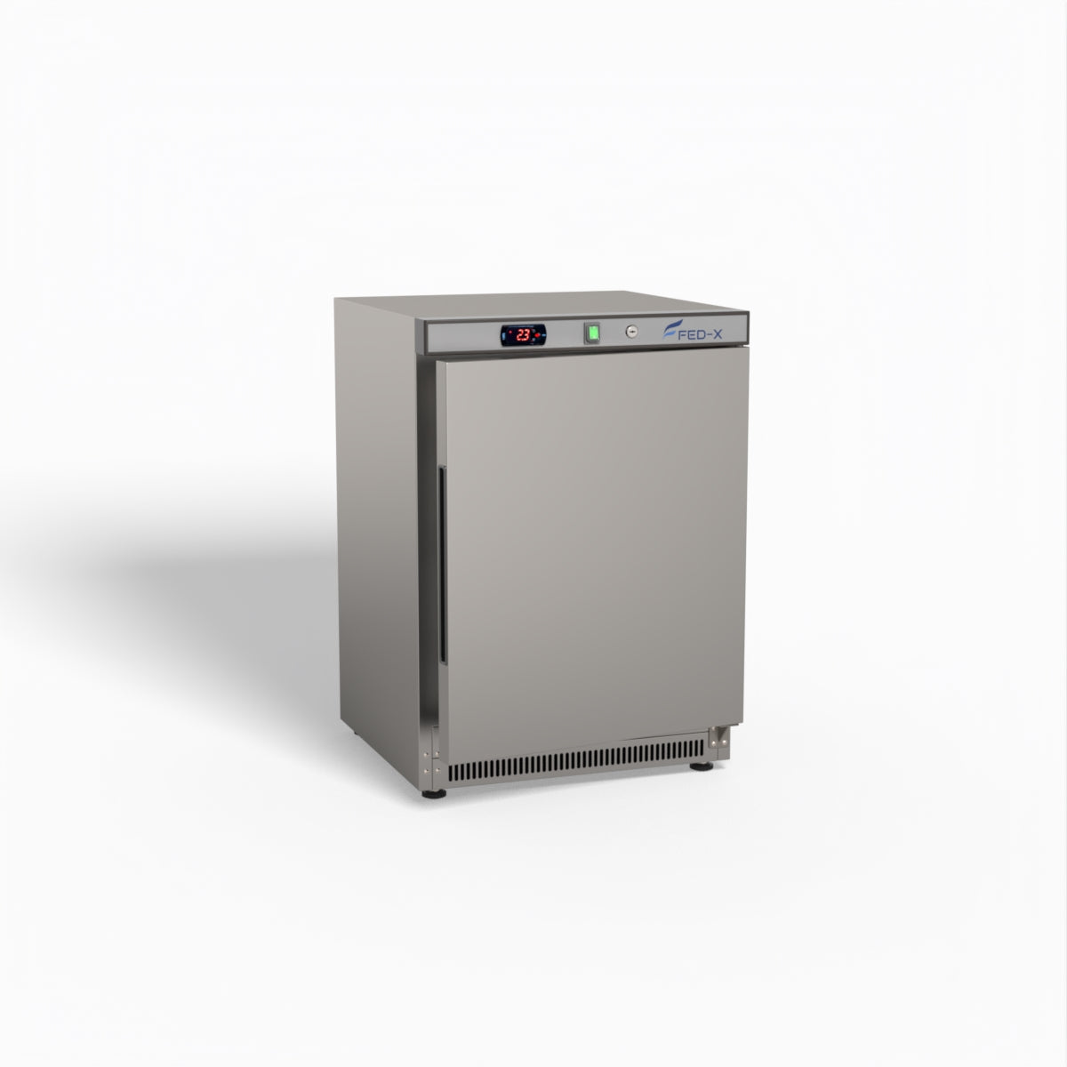 FED-X Thermaster Stainless Steel Upright Static Fridge XR200SS