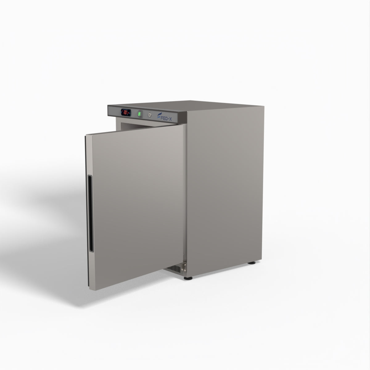 FED-X Thermaster Stainless Steel Upright Static Fridge XR200SS