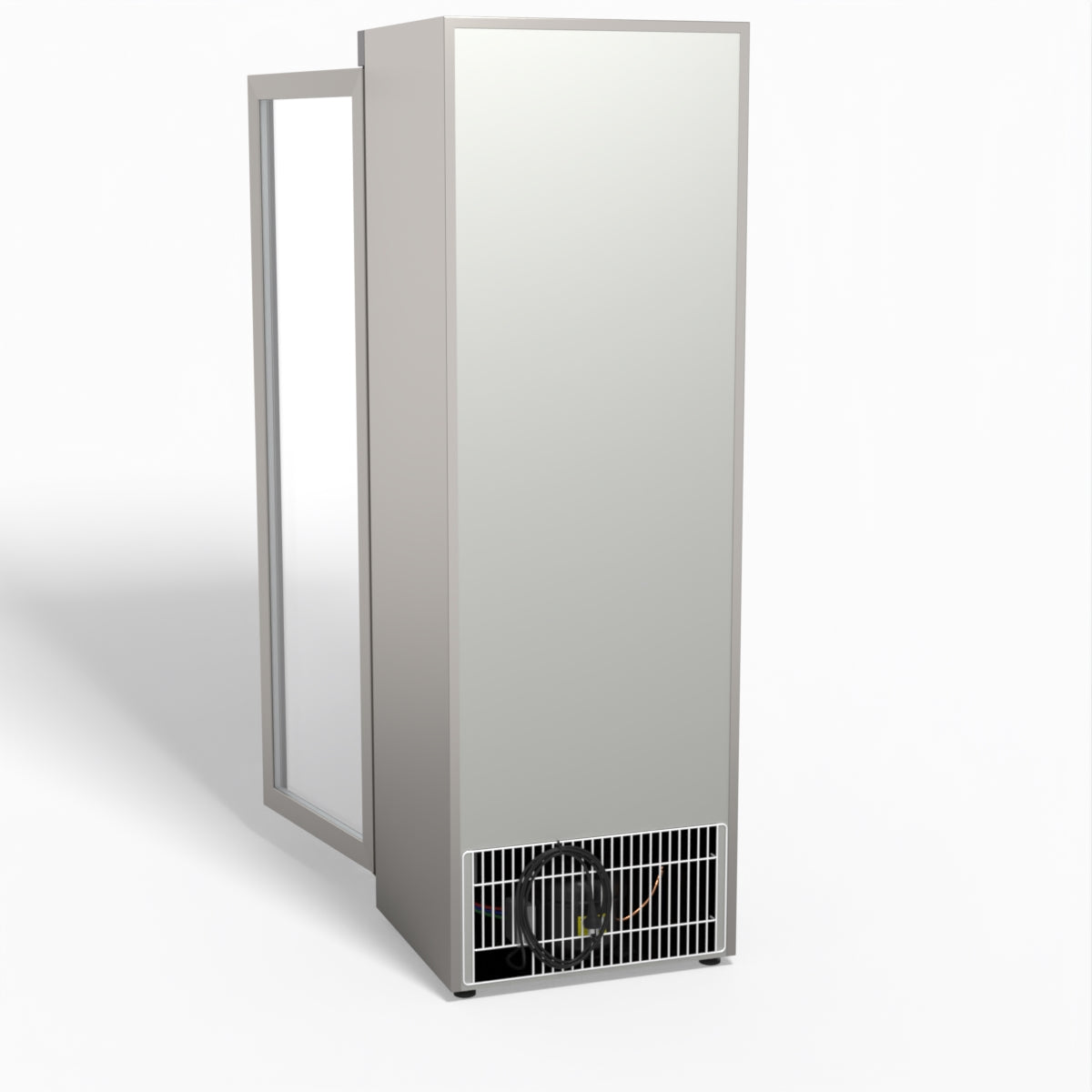 FED-X Thermaster Stainless Steel Upright Static Display Fridge XR400SG